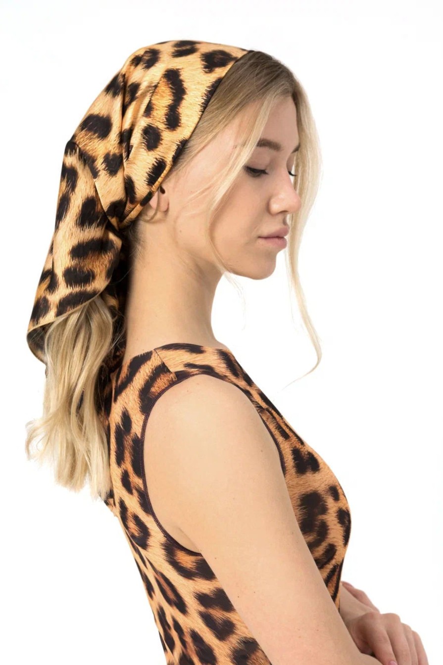 Accessories Smart Swimwear | Leopard Scarf