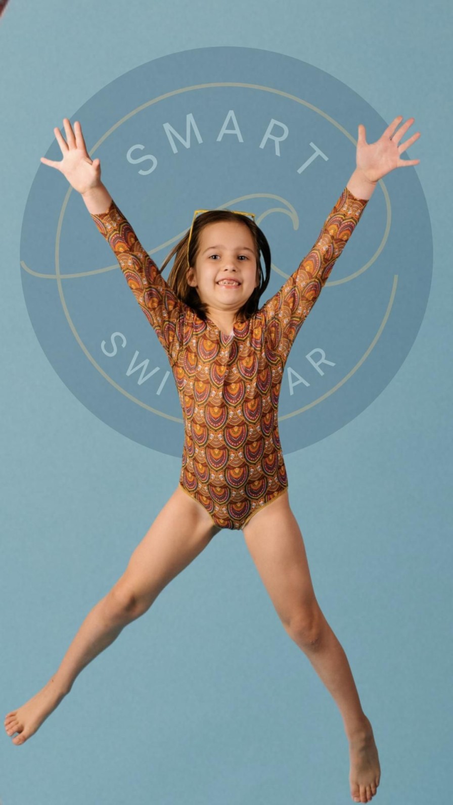 Kid Smart Swimwear | Ethnic Kids One-Piece Swimsuit