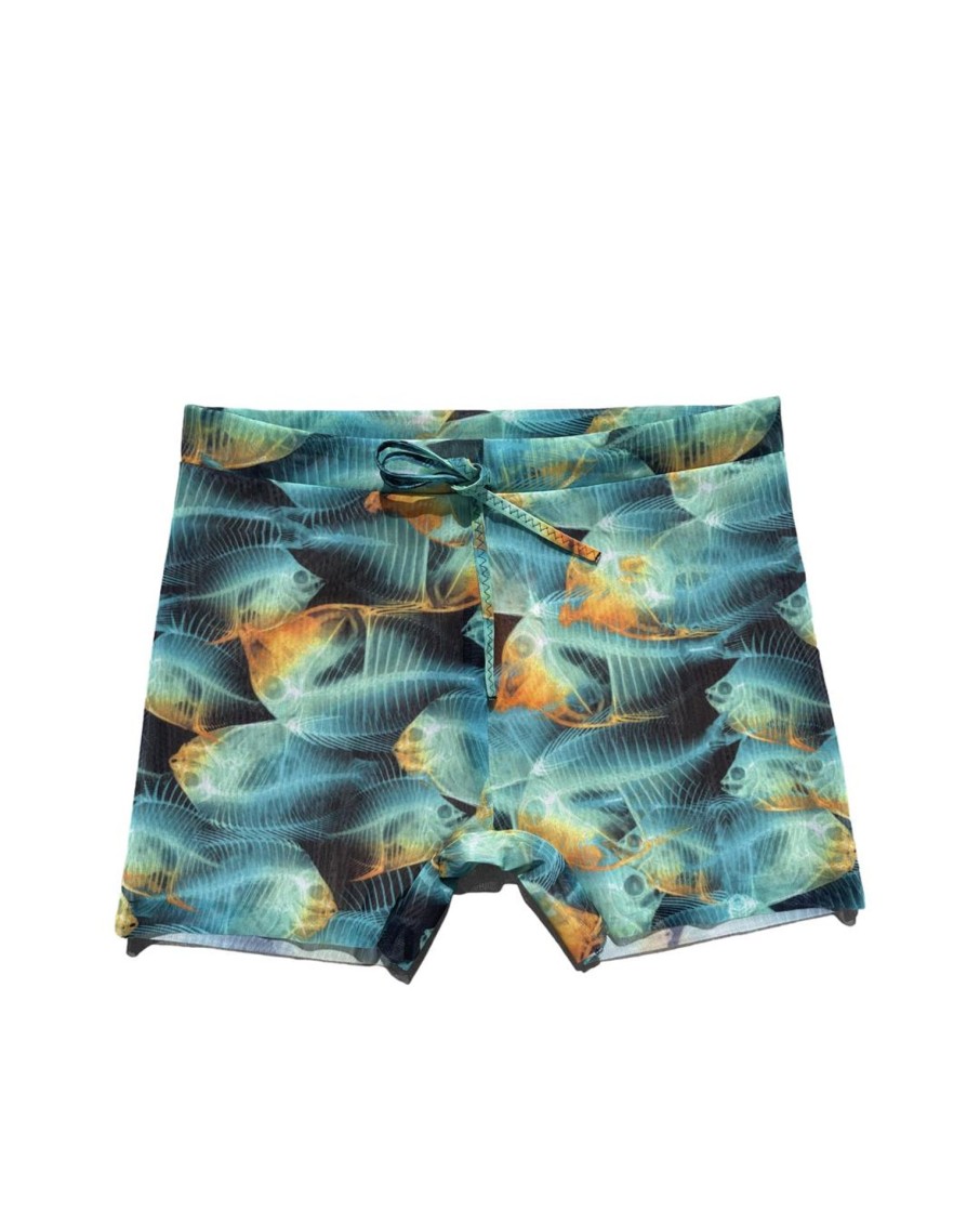 Men Smart Swimwear | Fish Swimming Trunks