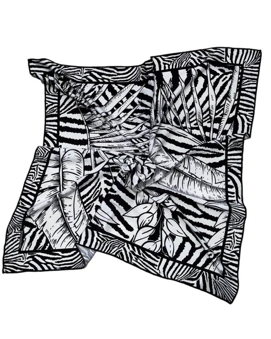 Accessories Smart Swimwear | Fake Zebra Scarf